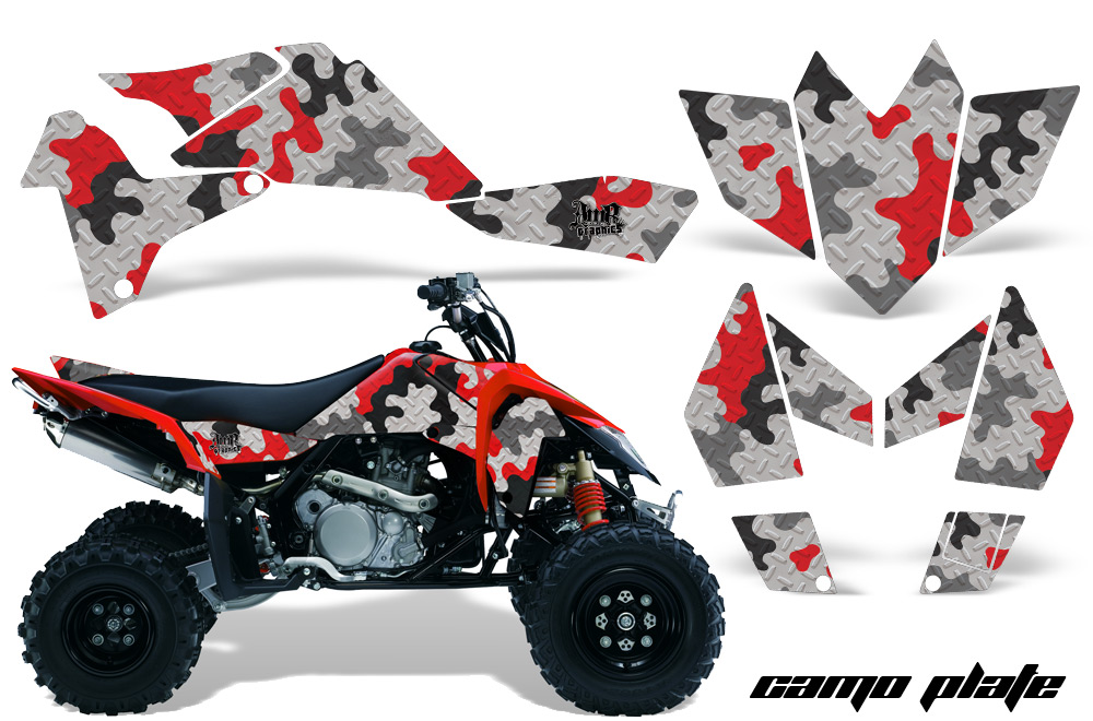 Suzuki LTR450 Graphics Kit CamoPlate R